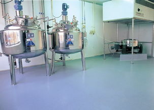 供应制药厂PVC地板 制药厂同质透心地板 洁福同质透心地板防碘酒地板